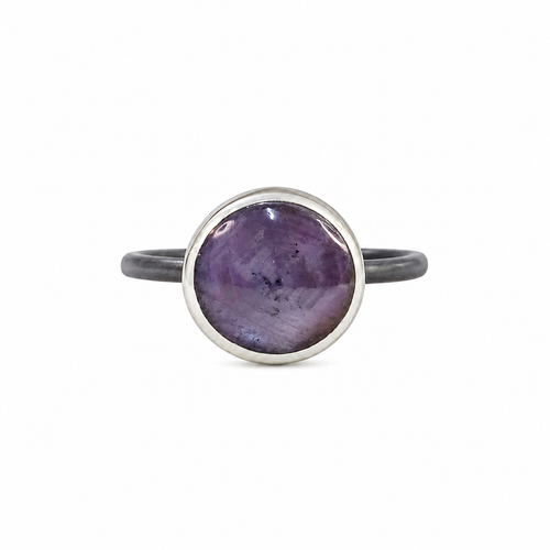Silky Ruby Podium Ring