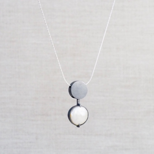 Mother of Pearl Inclusion Necklace