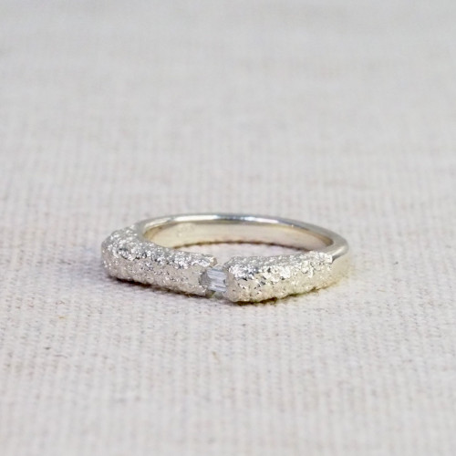 White Gold Montes Ridge Diamond Ring