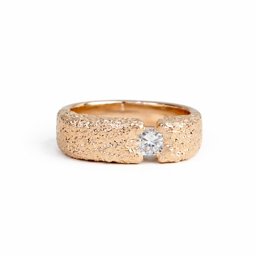 Rose Gold Montes Olympus Diamond Ring