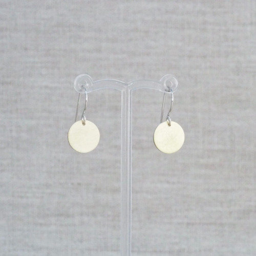 Gold & Silver Spot Earrings