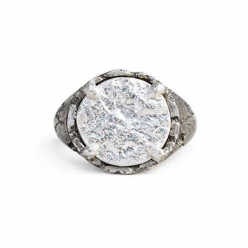 Silver Terra Round Ring