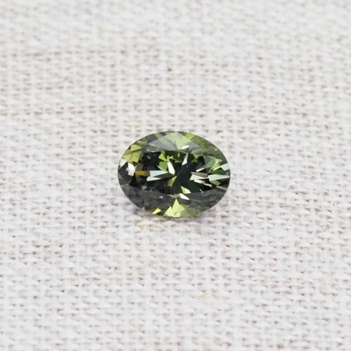 Australian Green Oval Sapphire