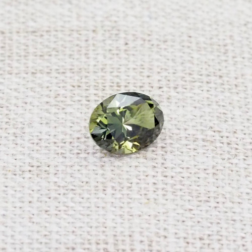 Australian Green Oval Sapphire