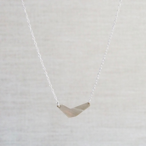 Gold & Silver Neo Geo Necklace 1