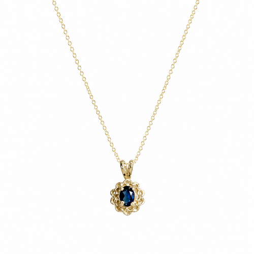 Gold Topaz Fancy Necklace