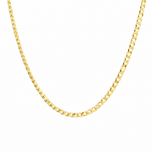 Chunky Gold Plated Curb Chain