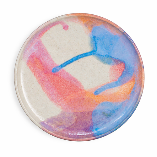 Medium Glazed Stoneware Plate