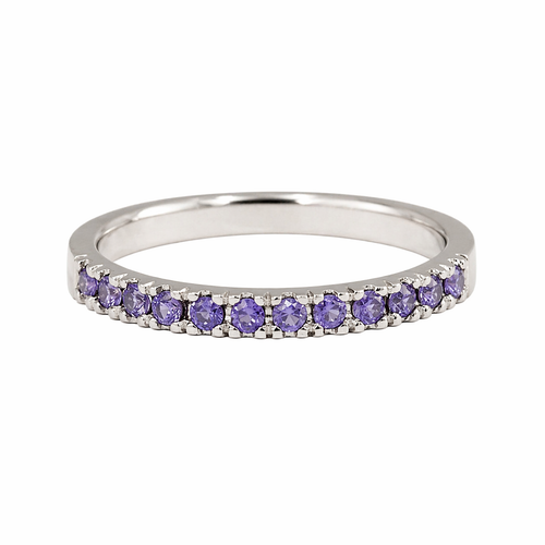 Purple Sapphire Regal Ring