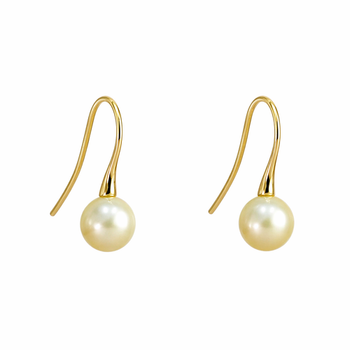 Cream South Sea Pearl Earrings
