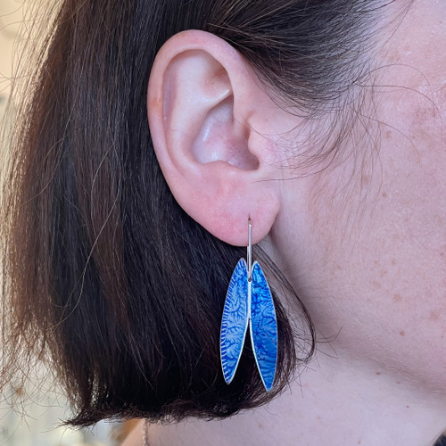 Blues Gumleaf Earrings