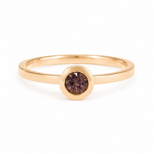 Mahogany Sapphire Ring