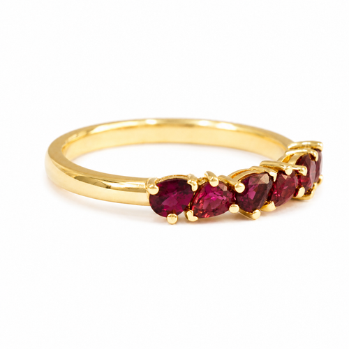 Ruby Pear Sweetness Ring