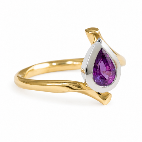 Swept Away Sapphire Ring