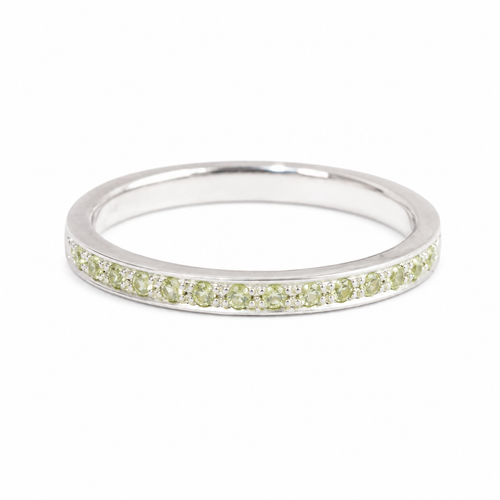 Pistachio Peridot Ring