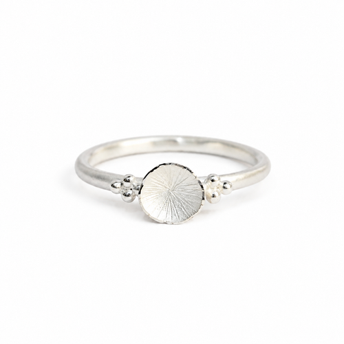 Silver Stand Alone Ring