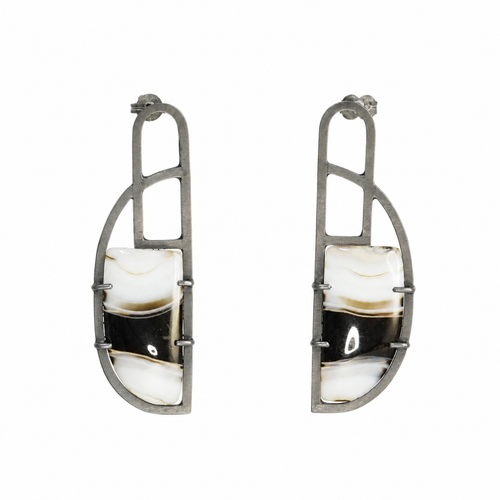 Agate Deco Earrings