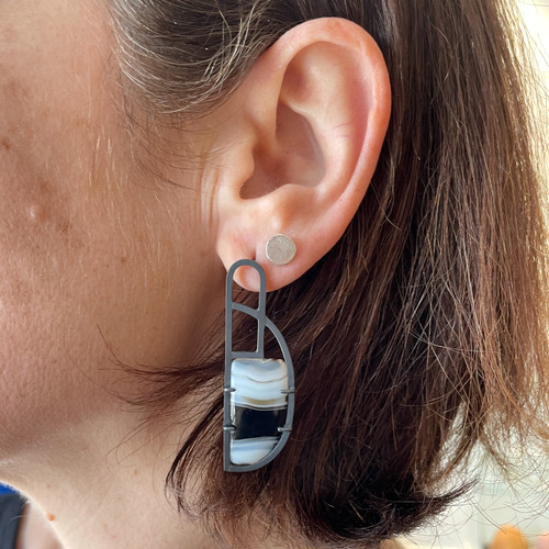 Agate Deco Earrings
