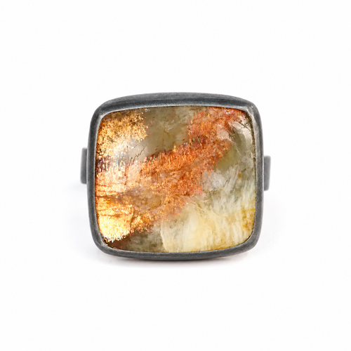 Sunstone Podium Ring