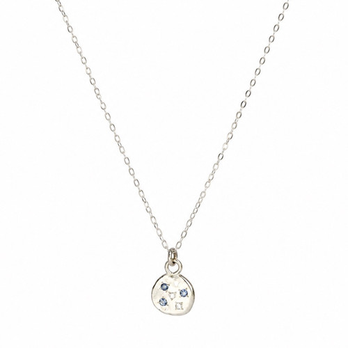 White Gold Luna Necklace