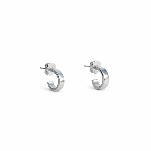 Polished Mini Hoop Earrings