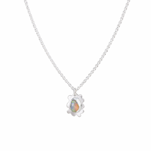 Coober Pedy Opal Cloud Necklace