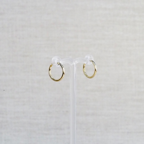 Yellow Gold Sleeper Earrings