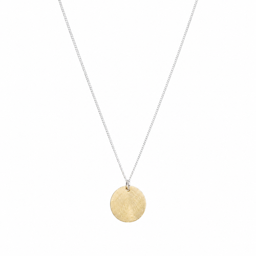 Gold & Silver Spot Necklace
