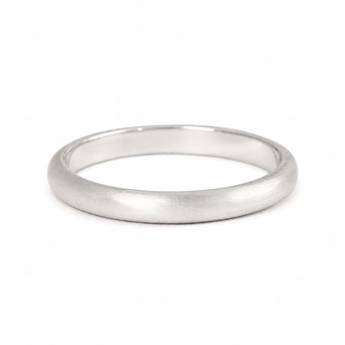 Silver Fine Dome Ring