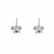 Bow My! Gem Hoop Earrings