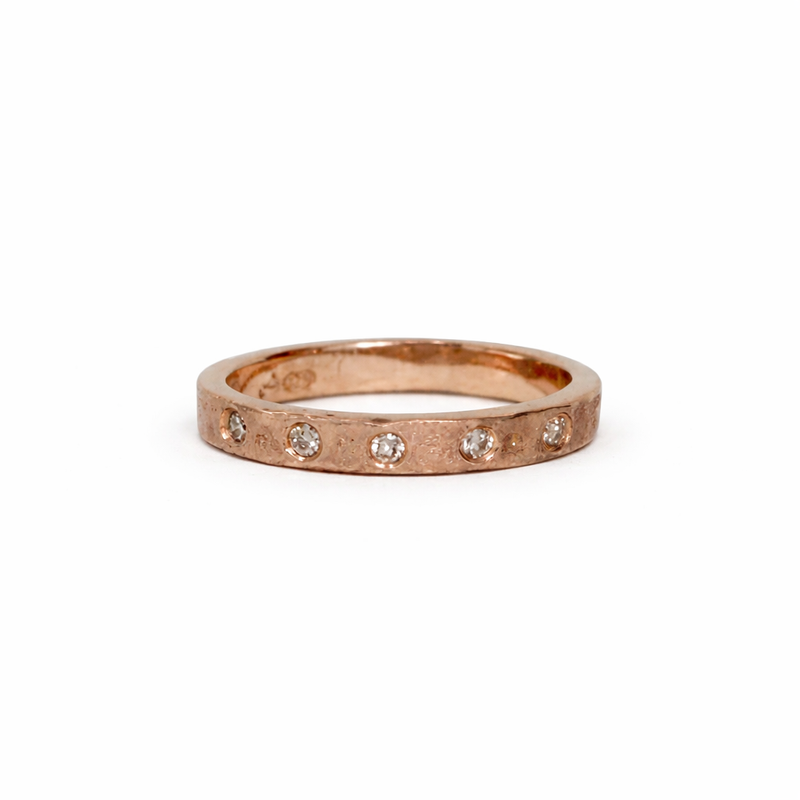 Champagne Dusk Diamond Ring