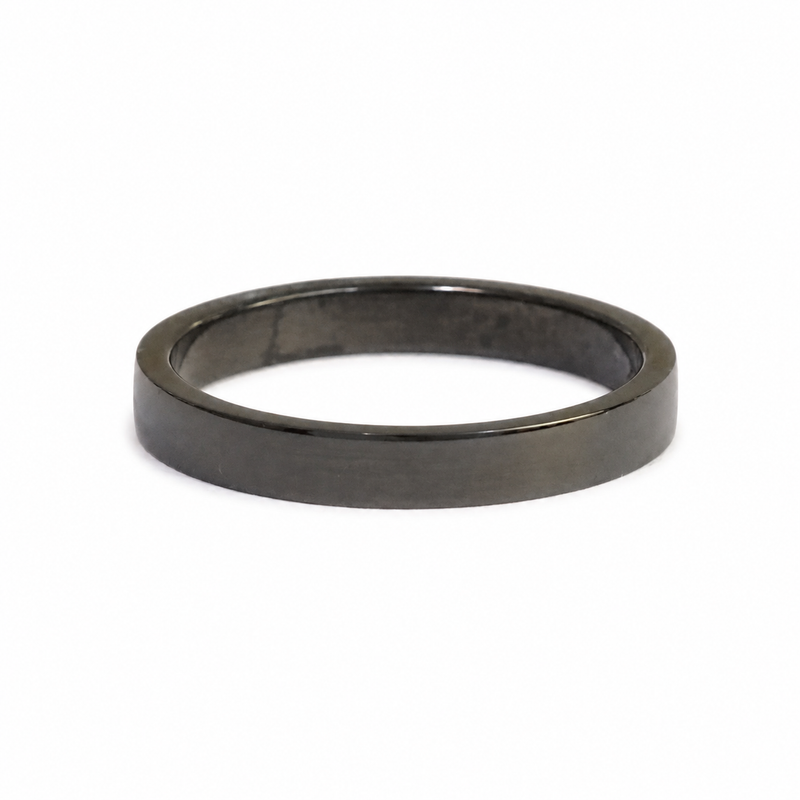 Metallo Narrow Zirconium Ring
