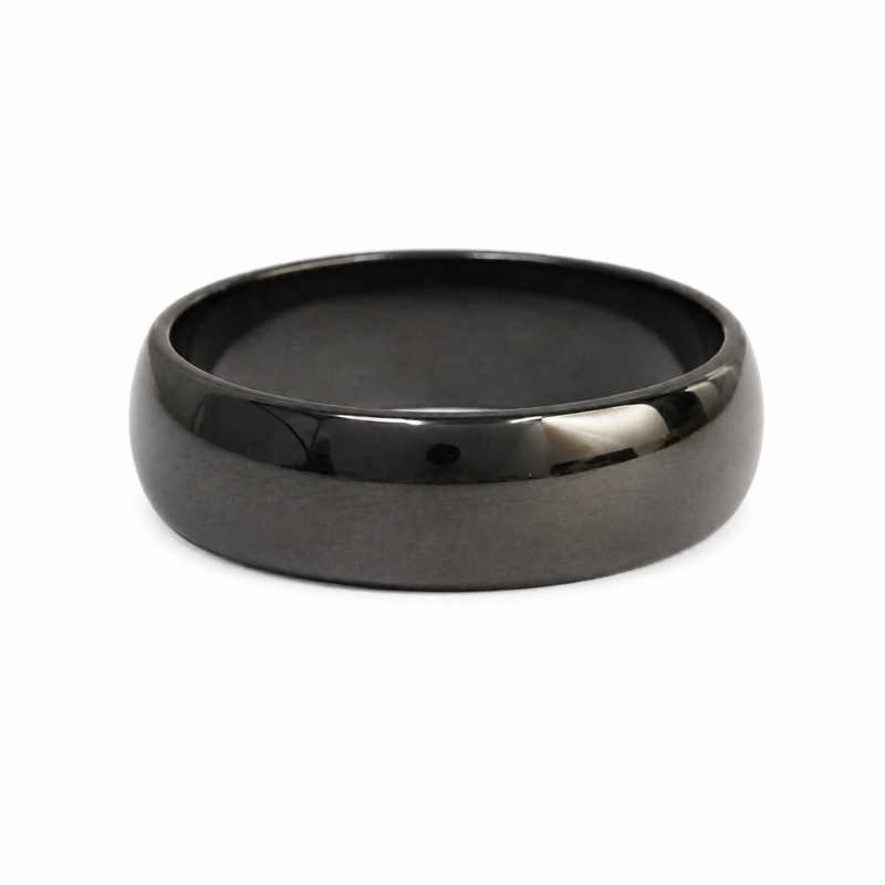 Metallo Wide Zirconium Ring