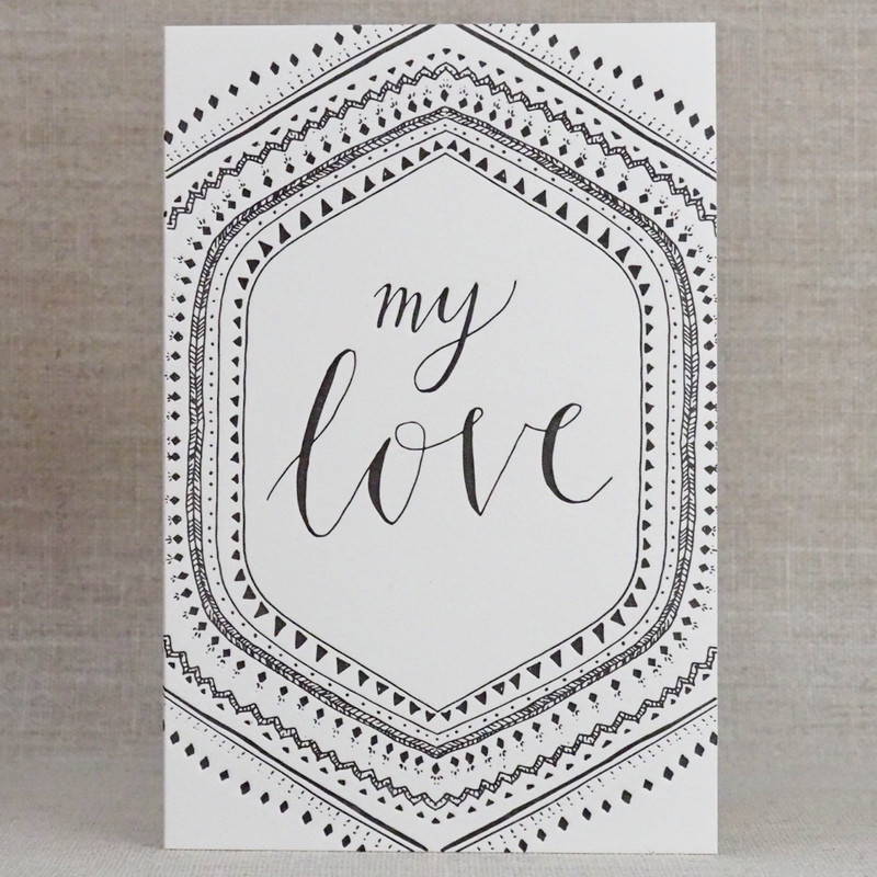 My Love Greeting Card