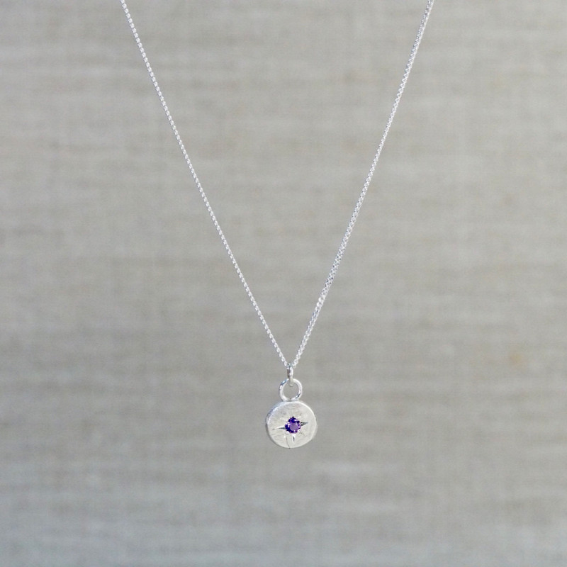 Amethyst Samantha Necklace