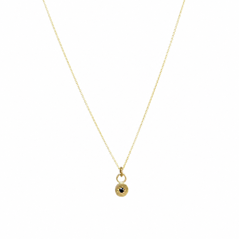 Yellow Gold Sapphire Samantha Necklace