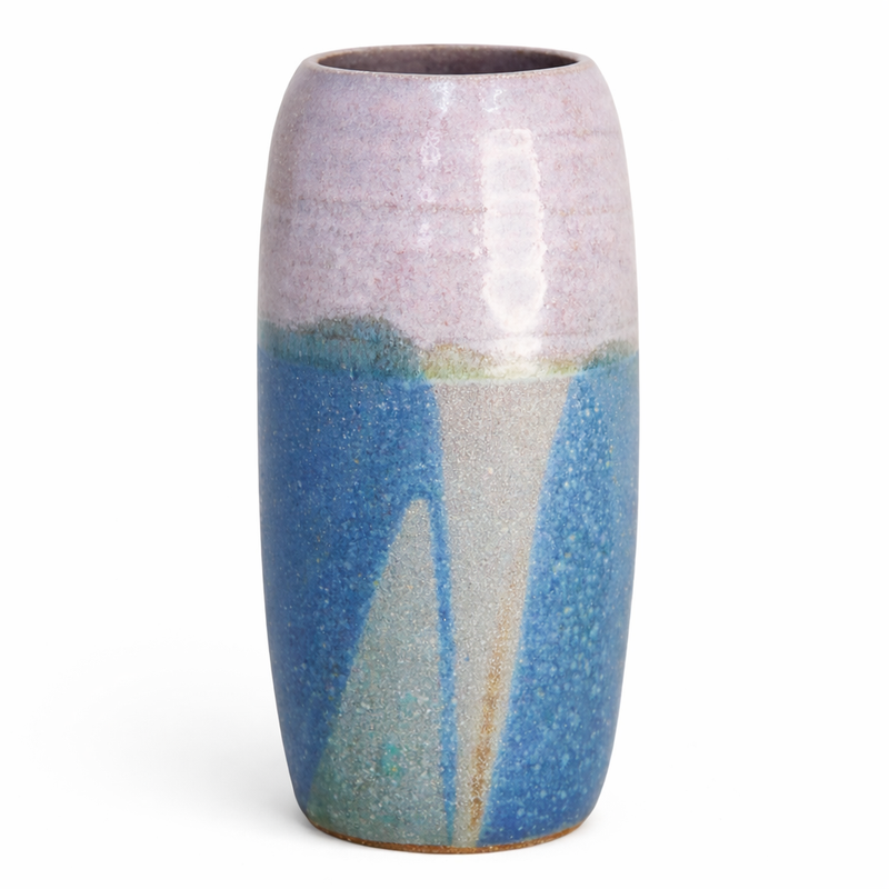 Large Glazed Stoneware Vase