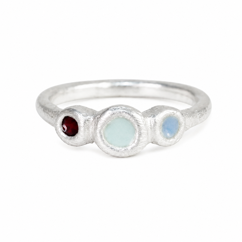The Original Dainty Trio Dot Ring