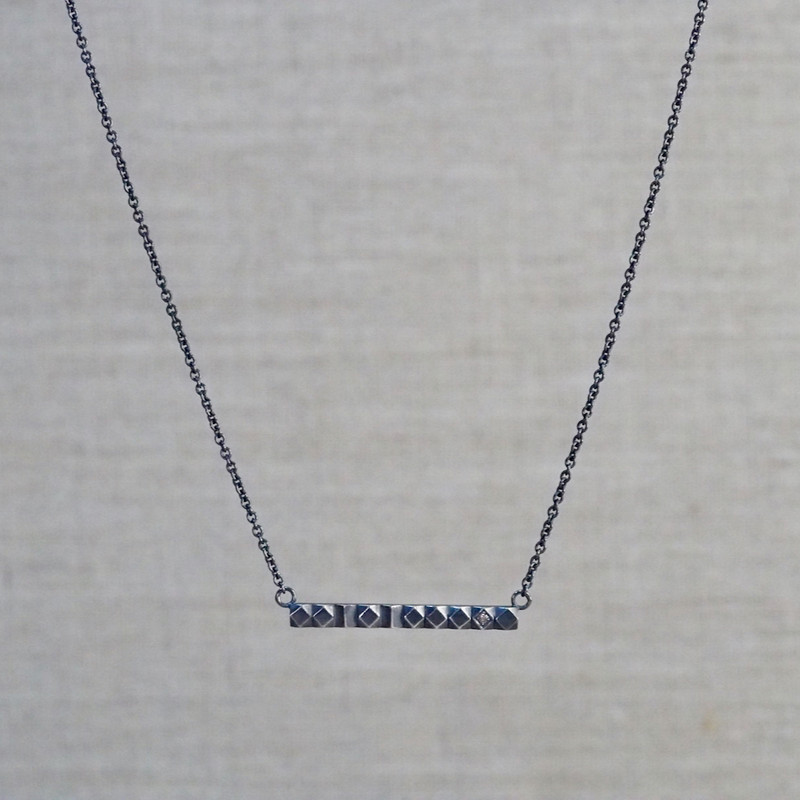 Diamond Mexicali Barra Necklace