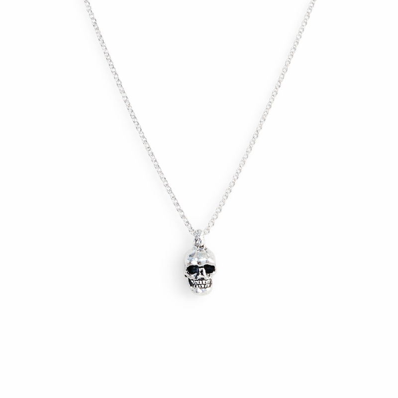 Silver Skull Necklace