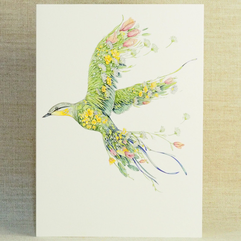 How to Fly Greeting Card