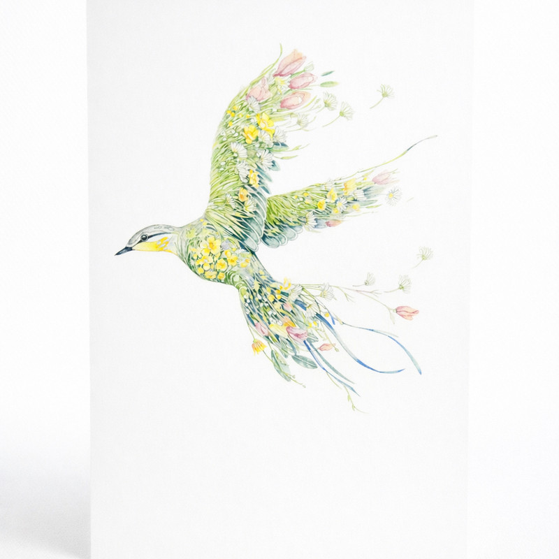 How to Fly Greeting Card