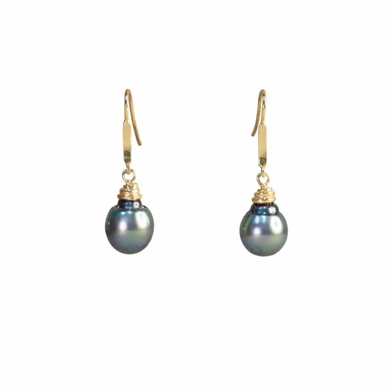 Tahitian Pearl Earrings