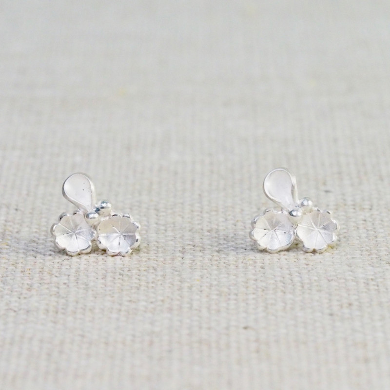 Small Posy Stud Earrings