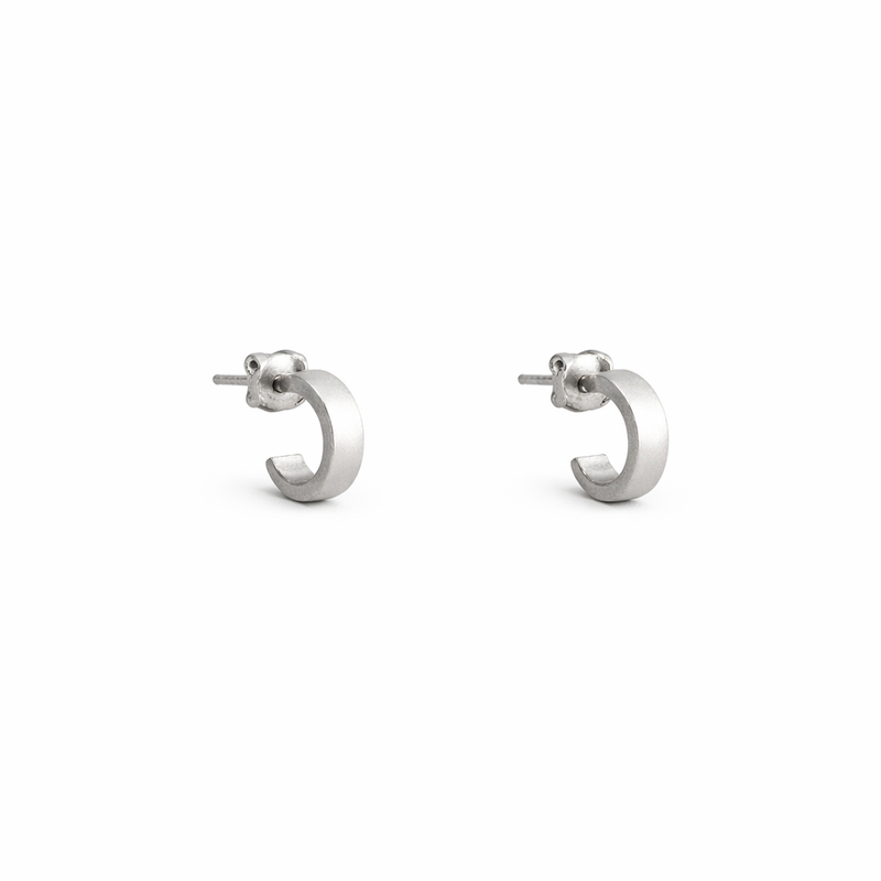 Matte Mini Hoop Earrings