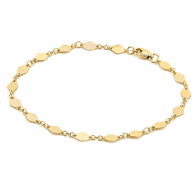 Yellow Gold Kite Bracelet