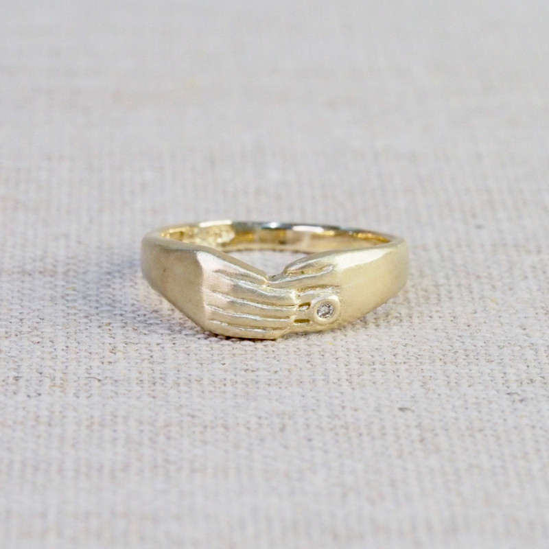 Diamond Embrace Ring