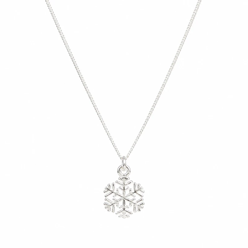 Snowflake Charm Necklace
