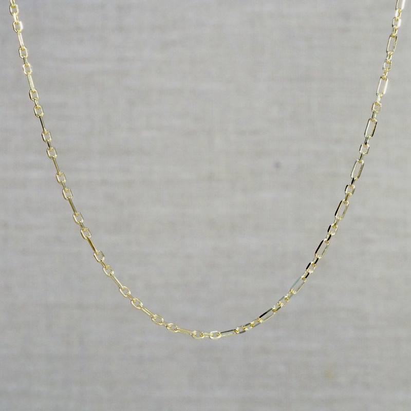 Yellow Gold 3+1 Cable Chain