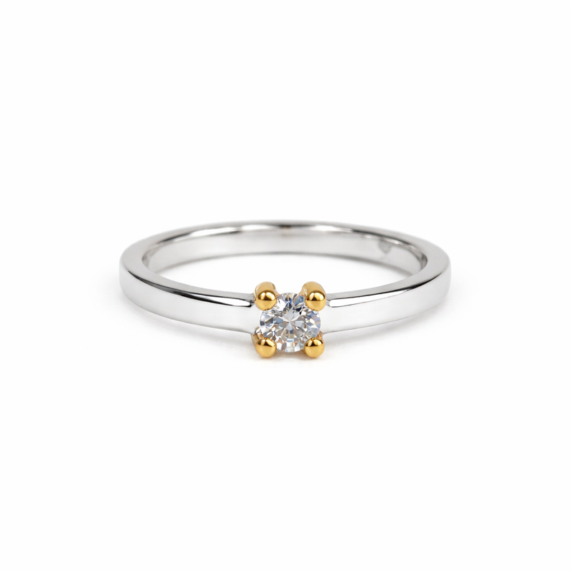 Colonne Diamond Ring